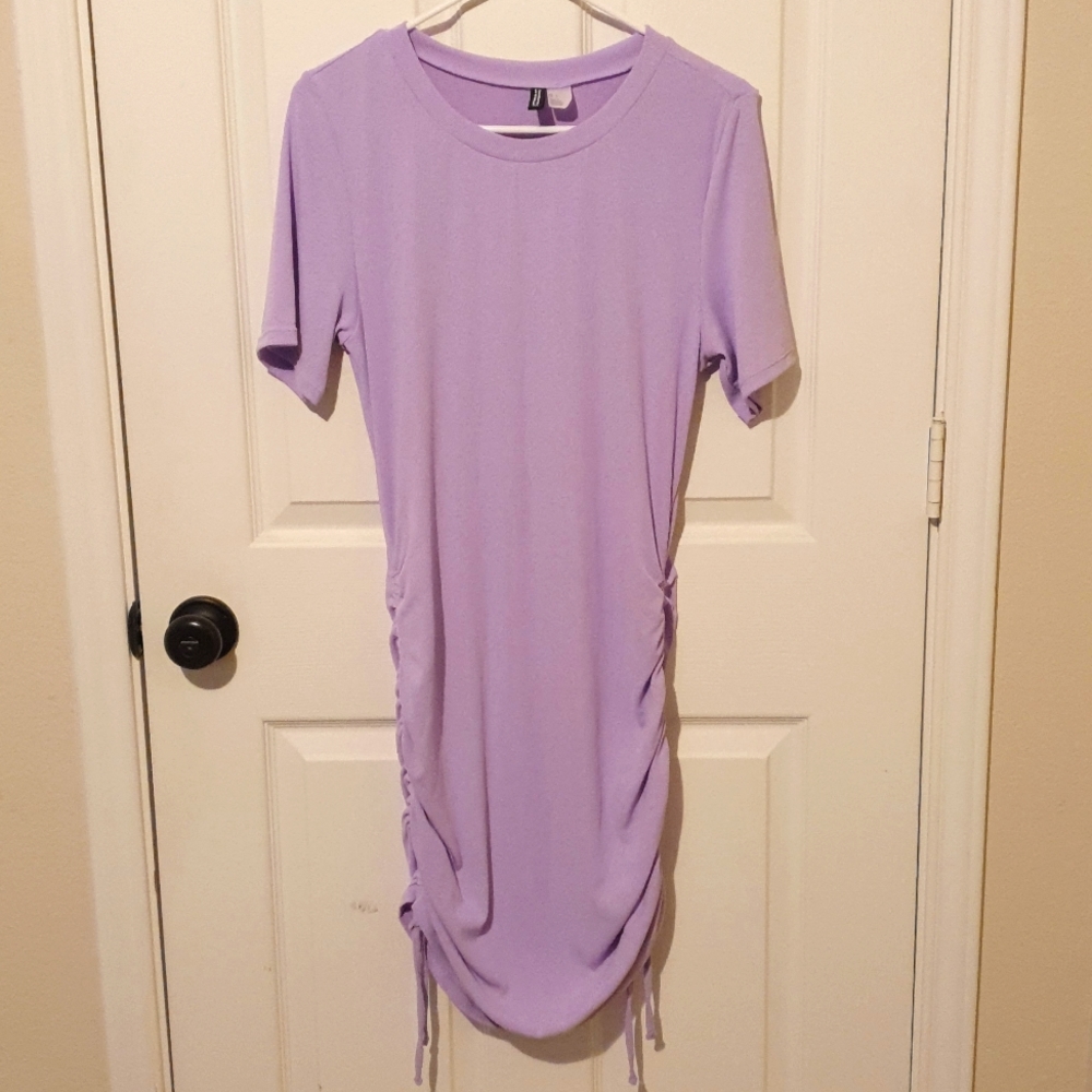 Lavendar bodycon dress